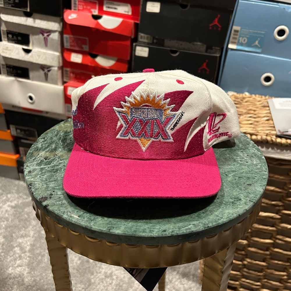 Vintage Logo Athletic Limited Edition Super Bowl XXIX Sharktooth SnapBack Hat